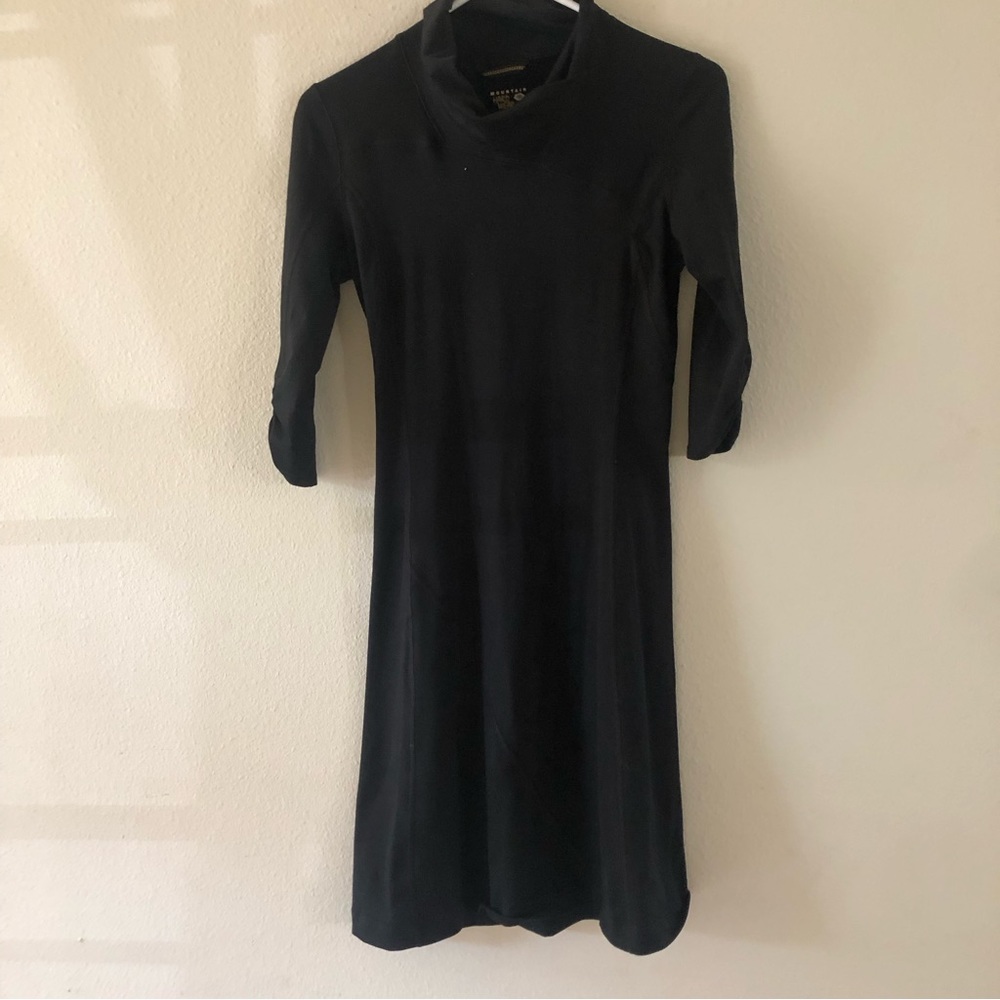Mountain Hardwear Black A-line Fit Flare Dress Sz XS